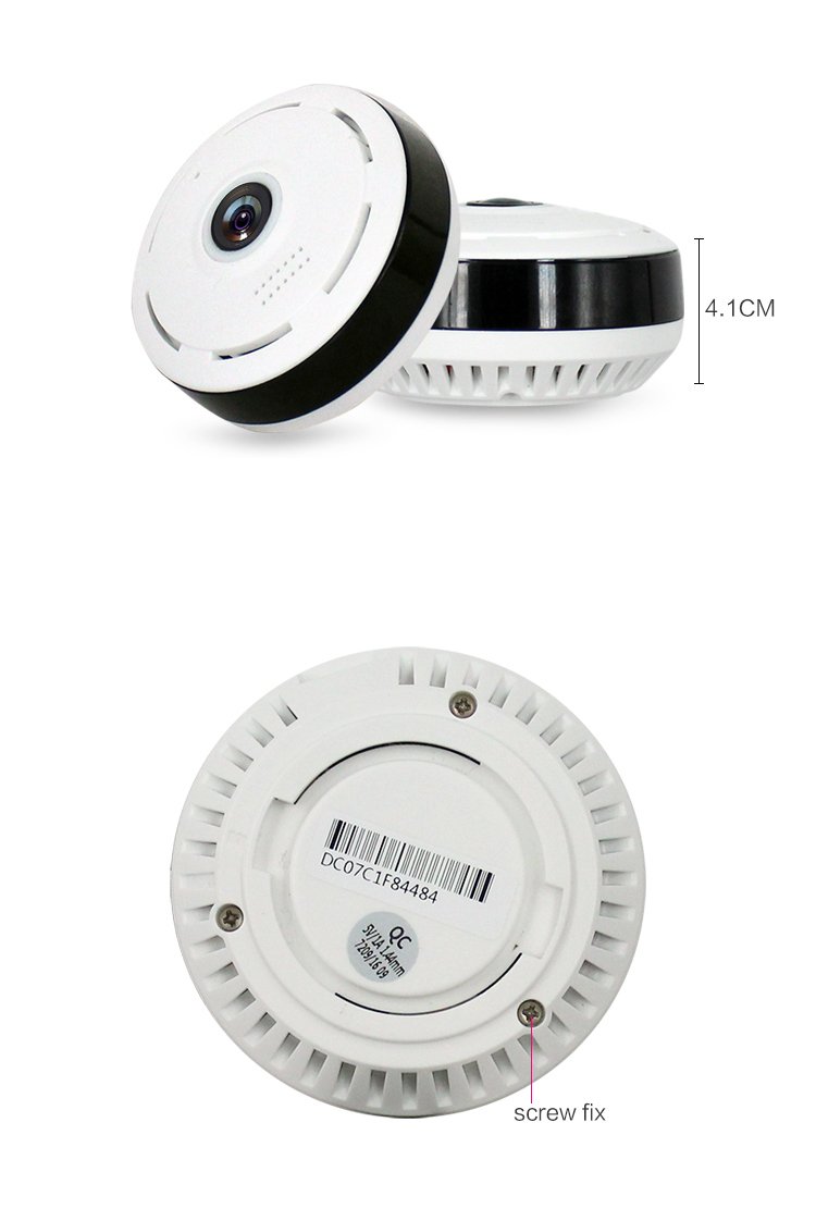 960P VR360 degree panoramic network wireless surveillance camera